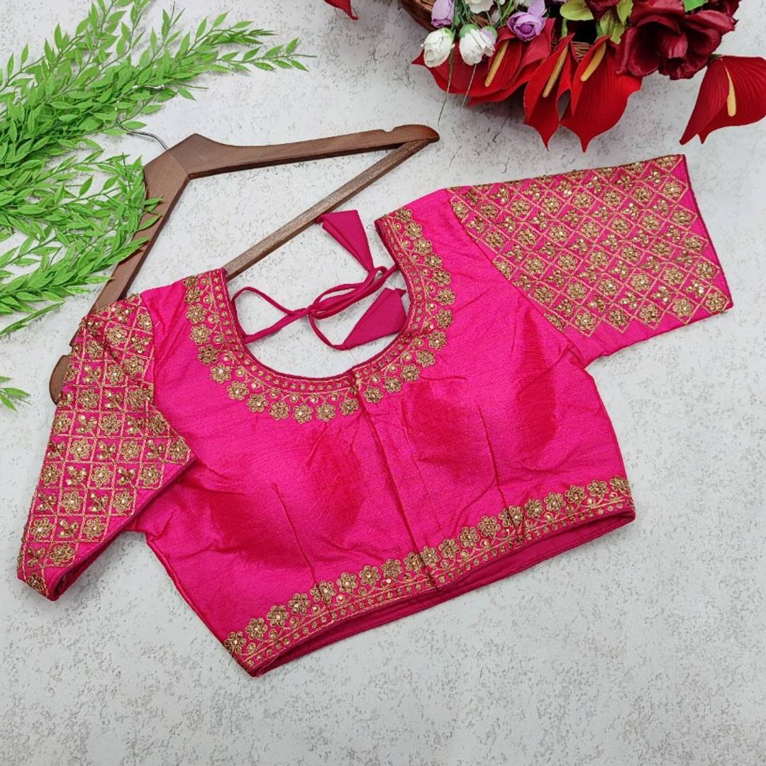Stylish Phantom Round Neck Short Sleeves Blouse For Women